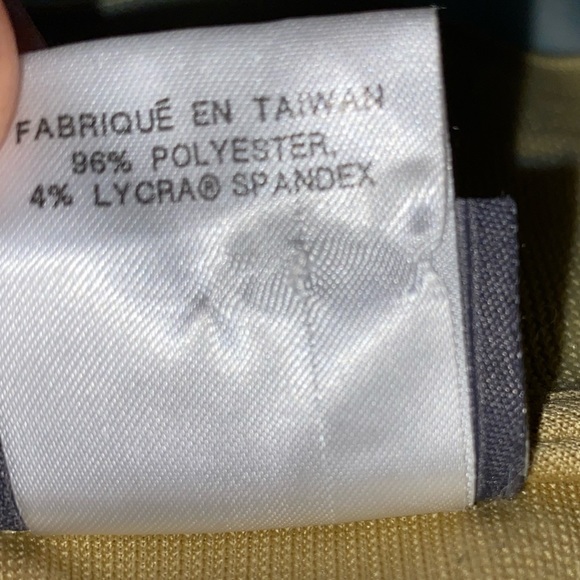 🚹XL New Balance Collared Track Jacket, Gold,RARE! - Picture 8 of 9